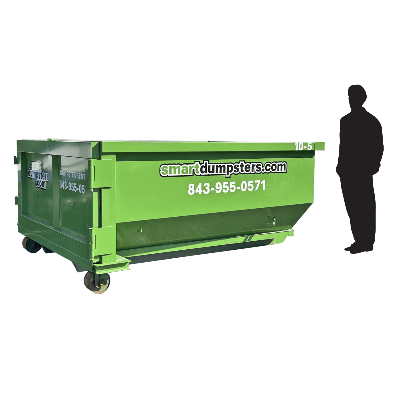 10 Yard Dumpster cutout 10 Yard Dumpster cutout