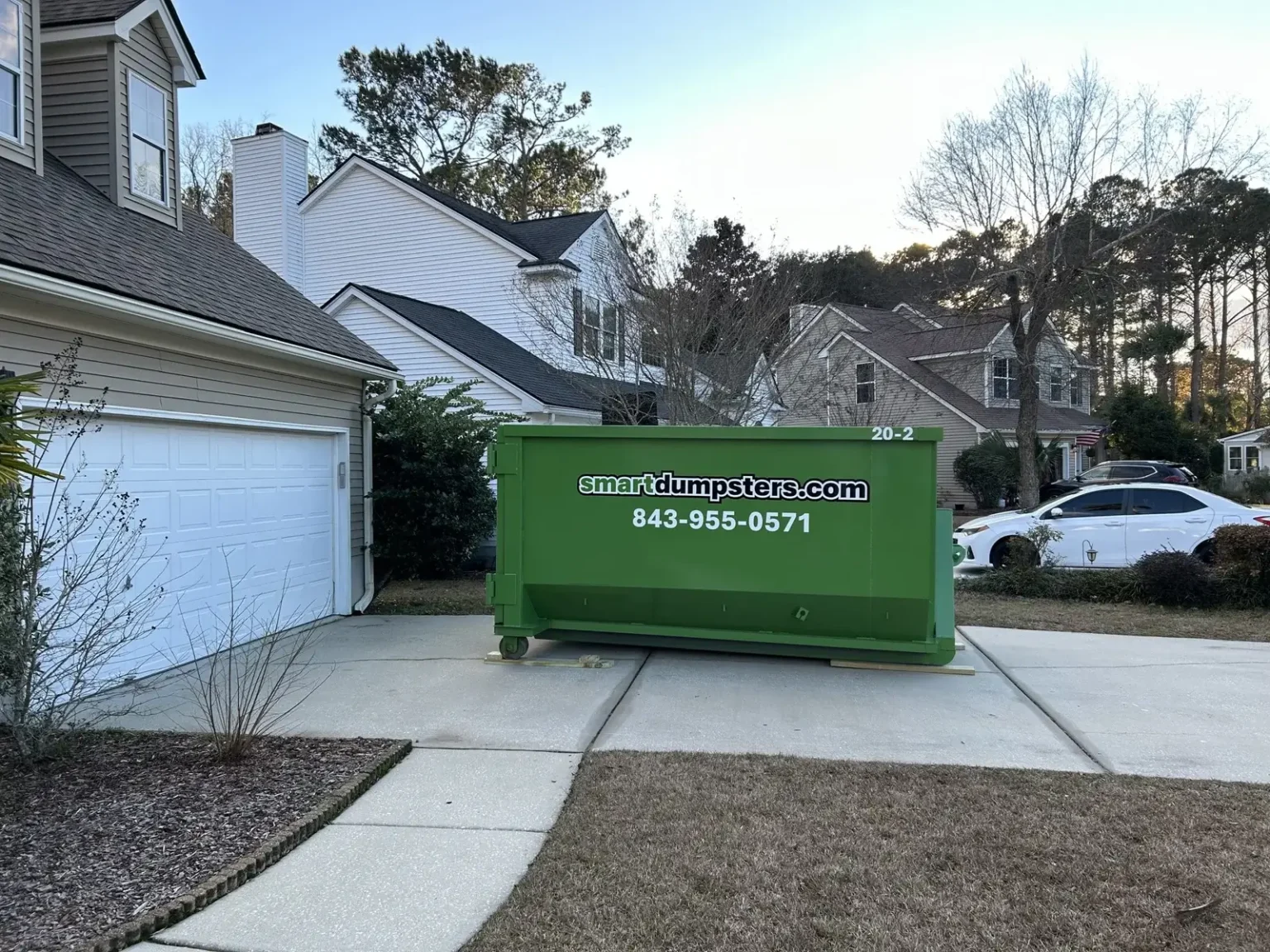 20 yard dumpster