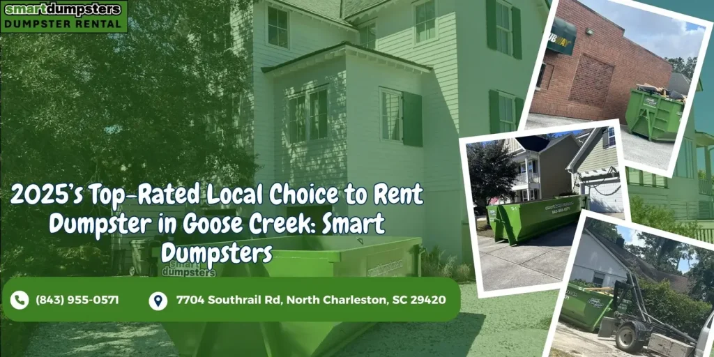 rent dumpster in Goose Creek