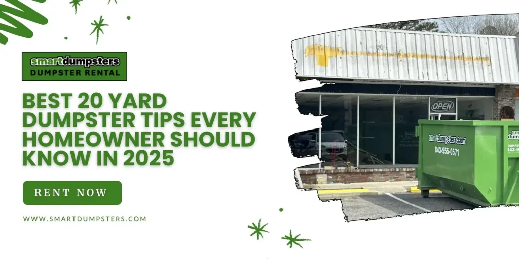 20 yard dumpster rental