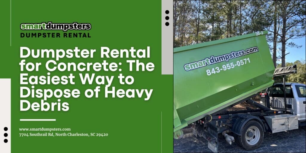 Dumpster Rental for Concrete