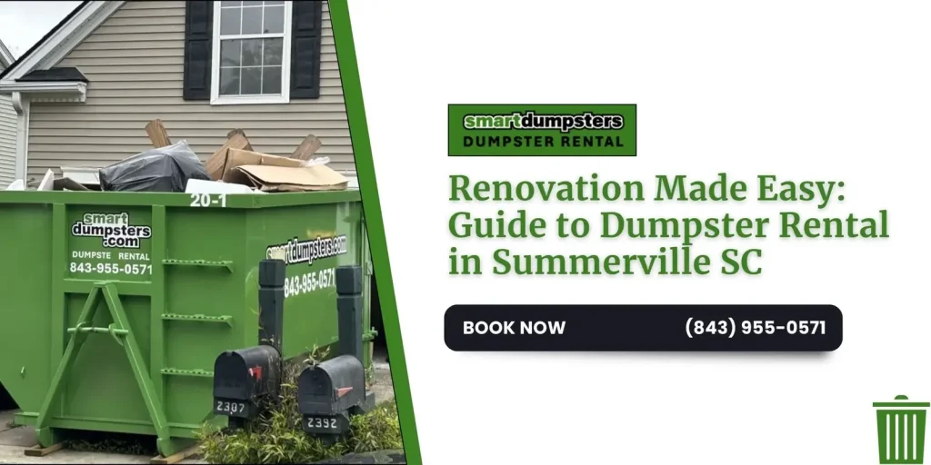 dumpster rental Summerville SC