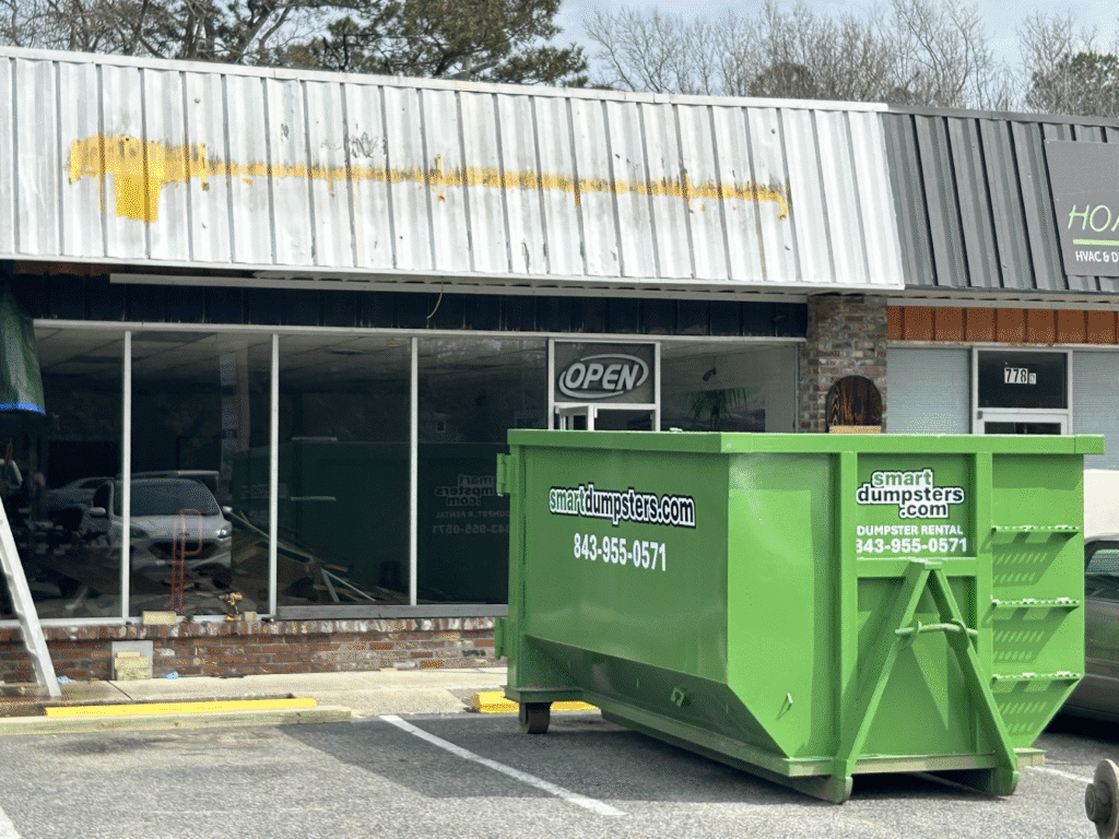 20 yard dumpster