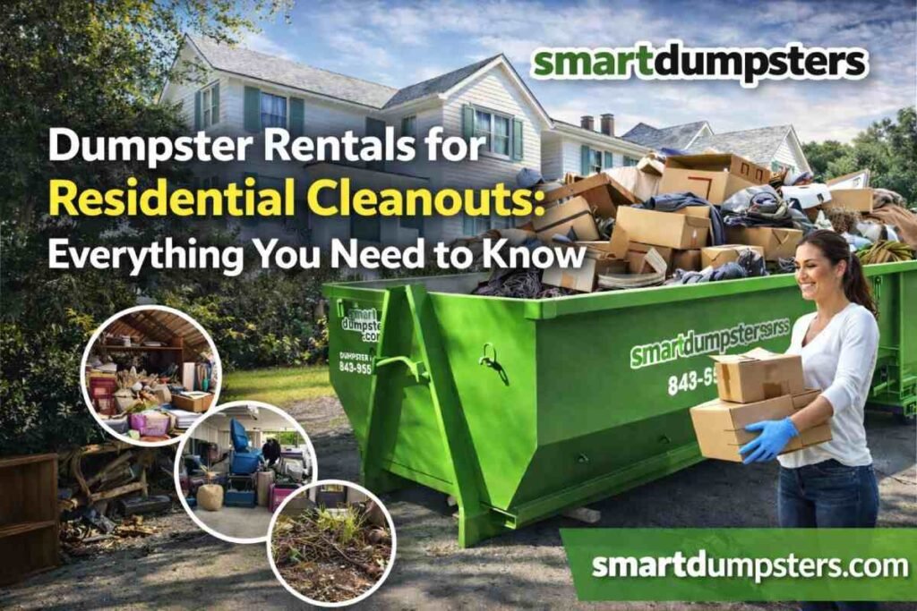 Dumpster Rentals for Residential Cleanouts
