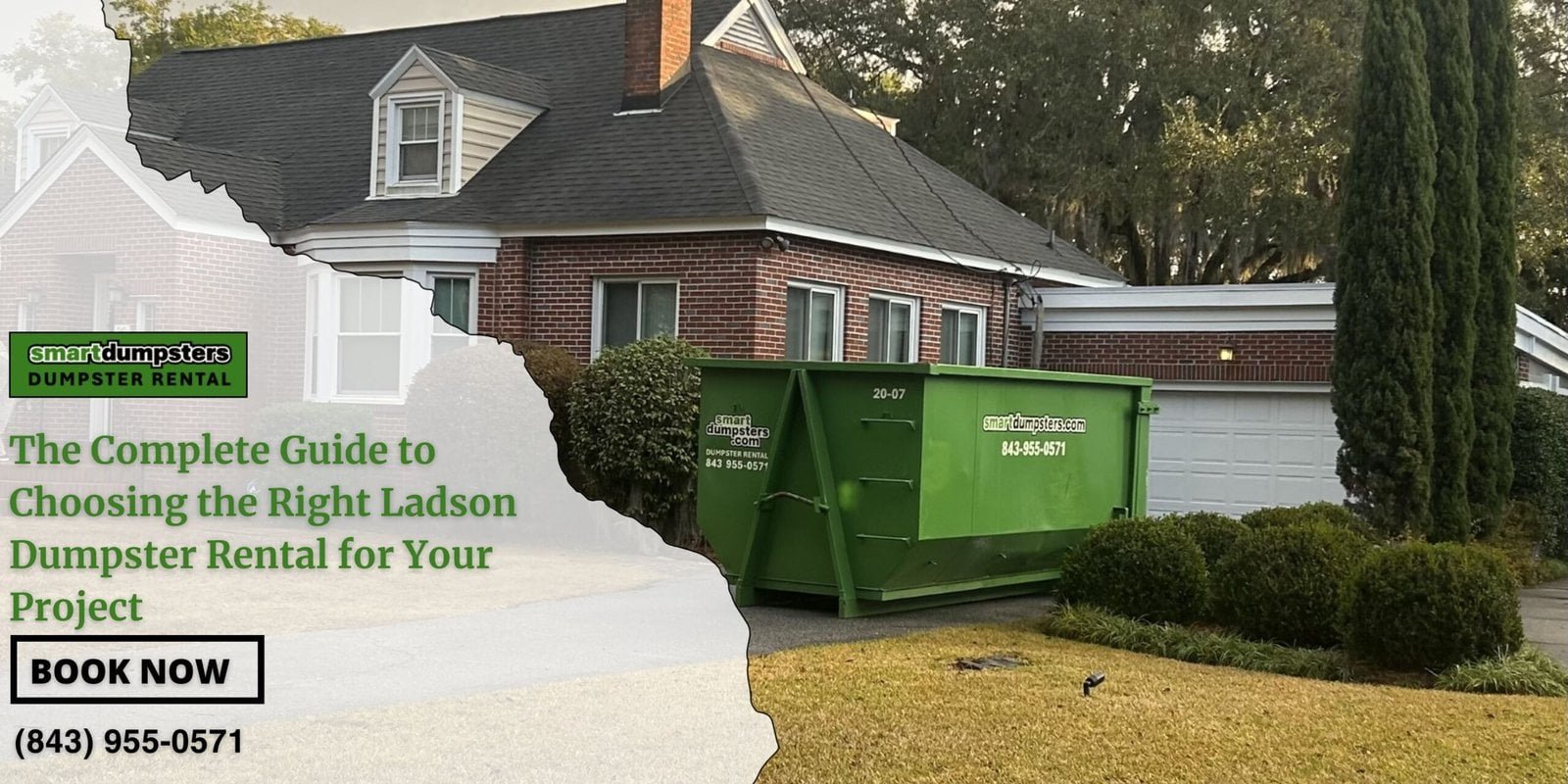 One problem that comes with starting a cleaning, remodeling, or construction project in Ladson is trash. It builds up quicker than you think, from old furniture and damaged drywall to packing and trash.