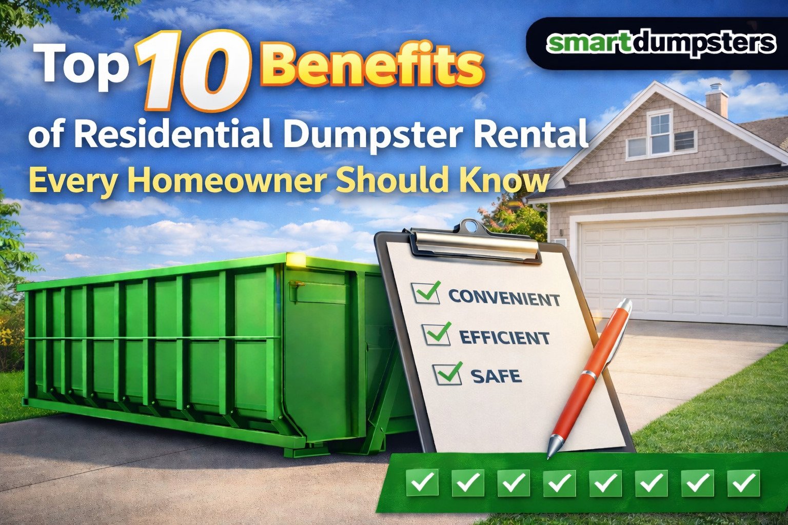 Residential Dumpster Rental