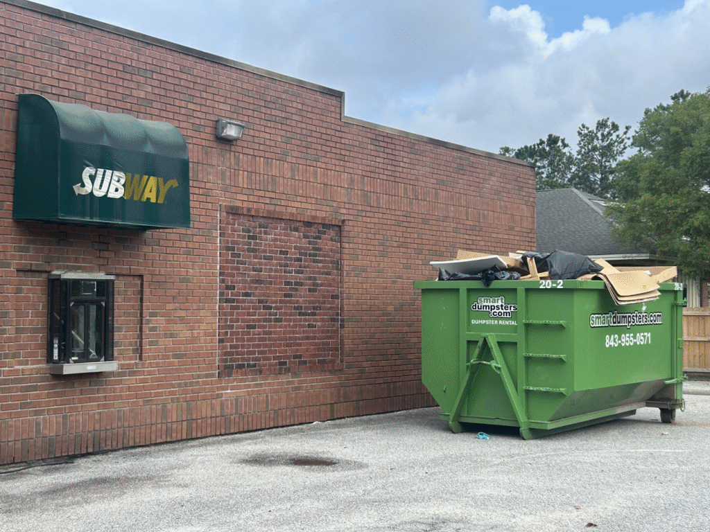 20 yard dumpster rental
