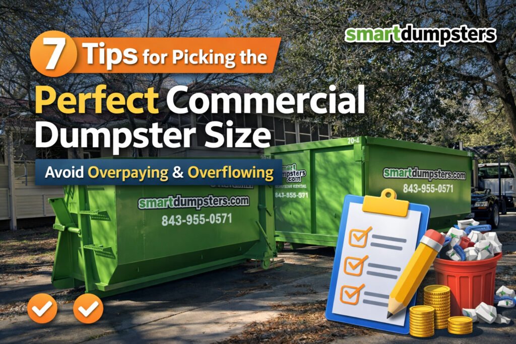 Commercial Dumpster Sizes